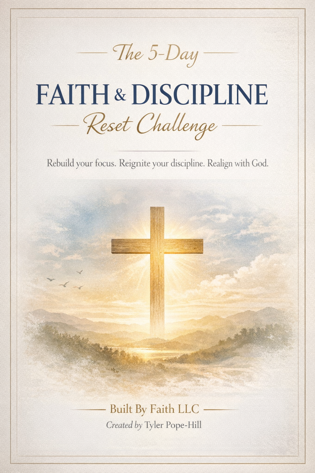 5 Day Faith and Discipline Challenge Freebie