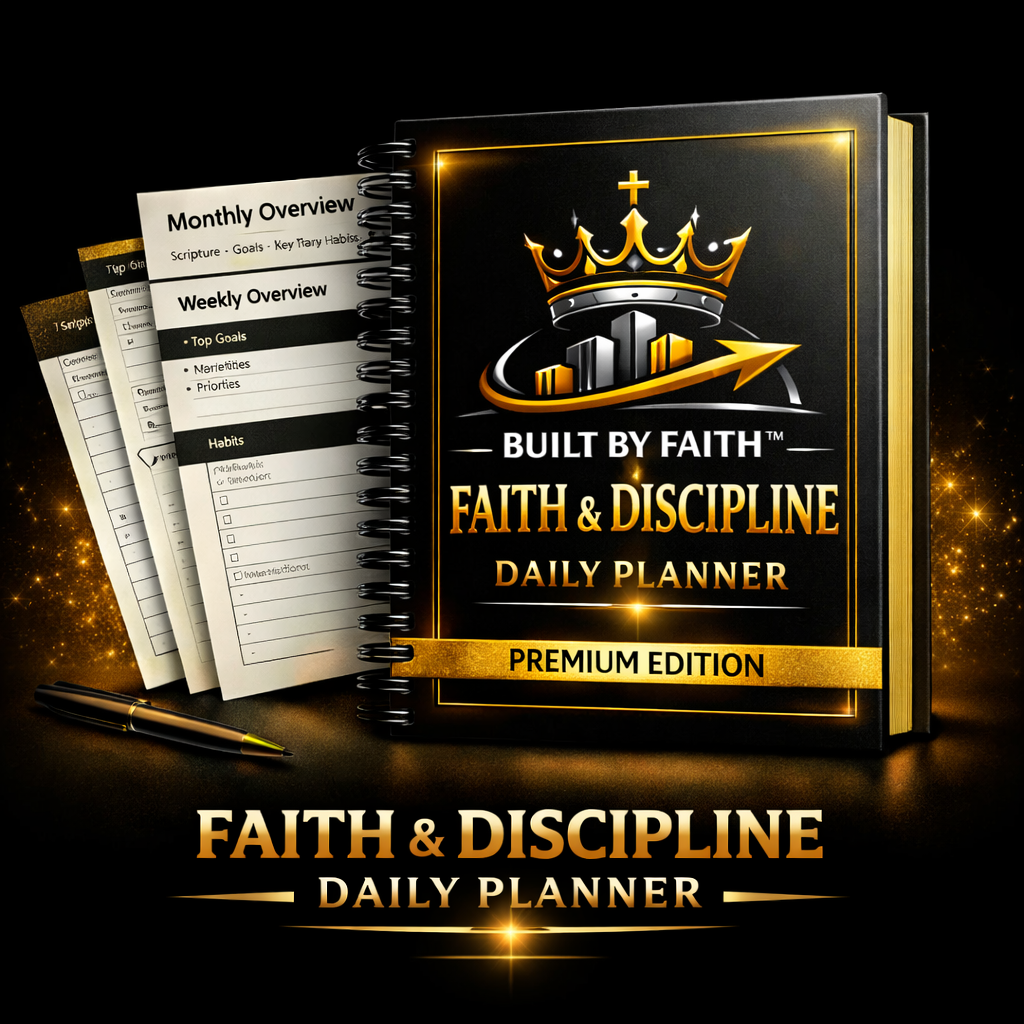 Build By Faith Planner hard copy